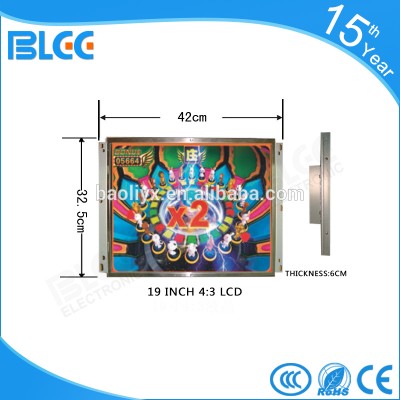 Hot selling 19 inch square LCD monitor Open Frame LCD Monitor