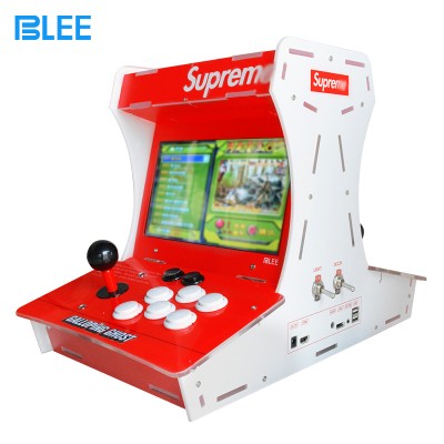 10.1 inch 2player arcade game box  110 V 220v Voltage arcade game machine New bartop 1660 in 1 games